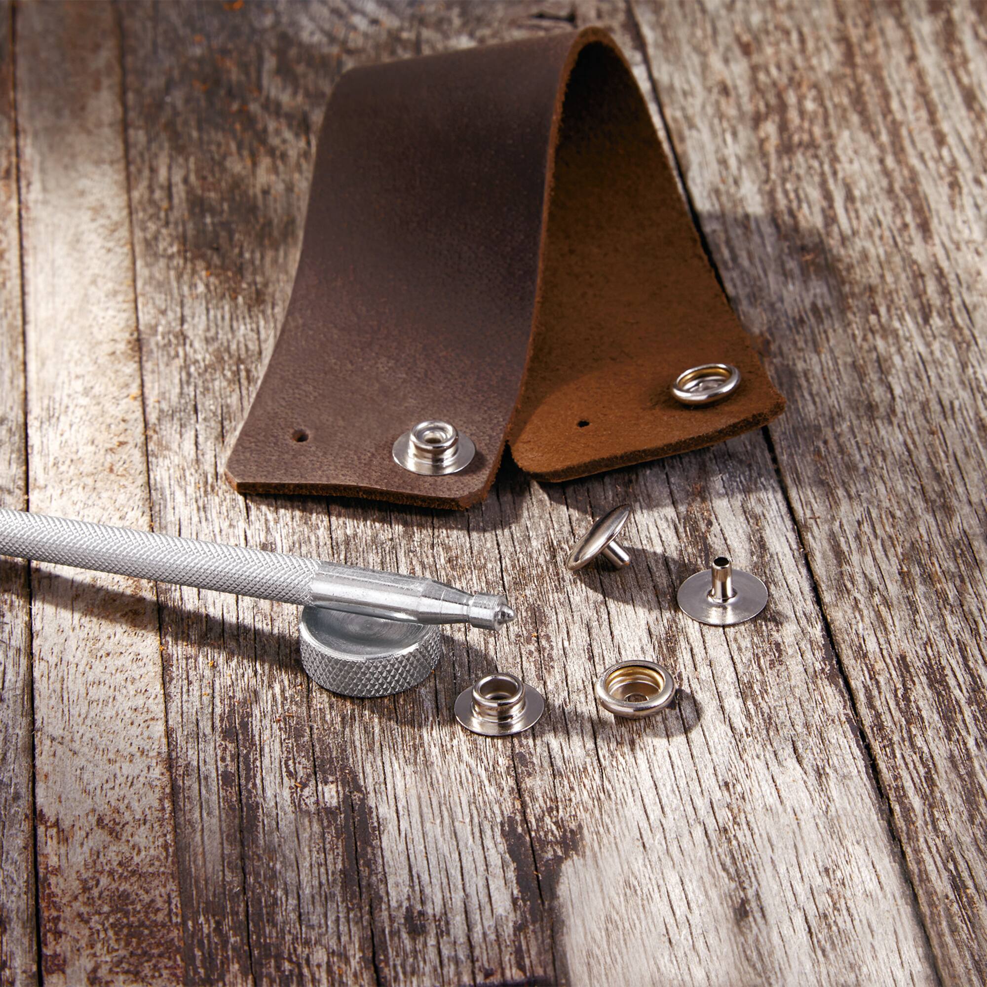 Realeather® Leather Snaps & Setter Kit